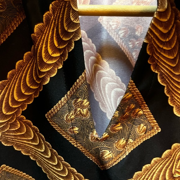 Alan Stuart 70s Vintage open neck disco shirt - Picture 6 of 9